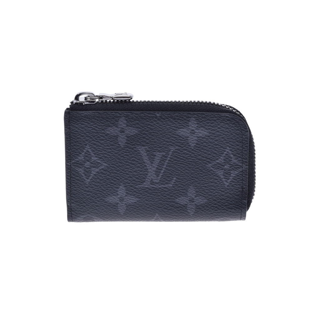 LOUIS VUITTON ルイヴィトン モノグラム エクリプス ポルトモネジュール 黒/グレー M63536 メンズ モノグラムエクリプスキャンバス コインケース ABランク 中古 