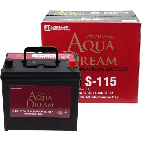 【カー用品】AQUA DREAM（アクアドリーム） 国産車用バッテリーアイドリングストップ車用 AD-MF