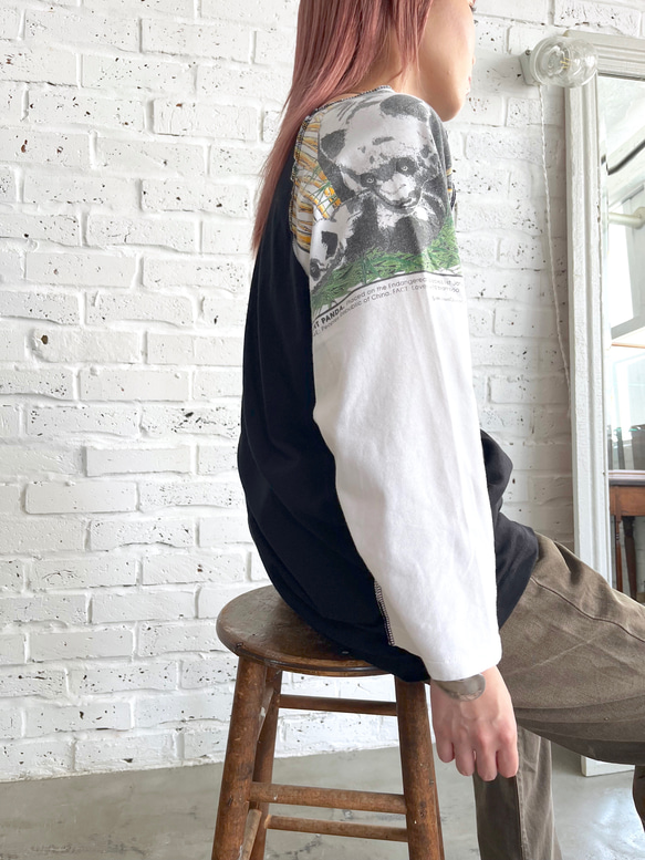 Re.Vintage raglan shirt 02 / ヴィンテージリメイクラグランスリーブTシャツ