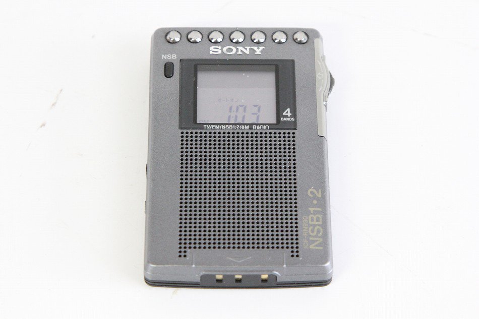 SONY ICF-RN930 FMラジオ【中古品】