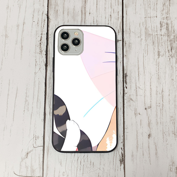 iphoneケース2-3-23 iphone 強化ガラス ねこ・猫・ネコ 箱1 かわいい アイフォン iface