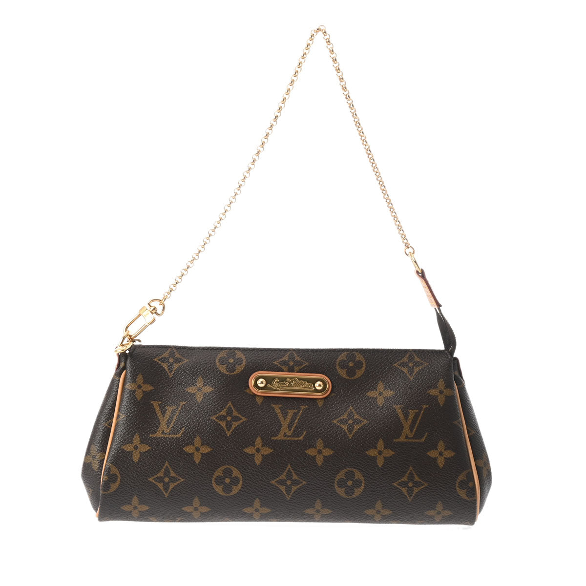 LOUIS VUITTON ルイヴィトン モノグラム エヴァ ブラウン M95567 レディース モノグラムキャンバス ショルダーバッグ Aランク 中古 