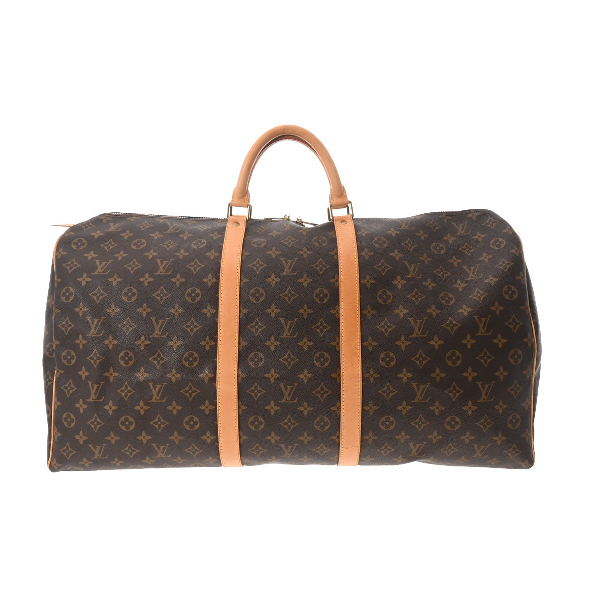 LOUIS VUITTON ルイヴィトン モノグラム キーポル 60 ブラウン M41422 ユニセックス モノグラムキャンバス ボストンバッグ Bランク 中古 