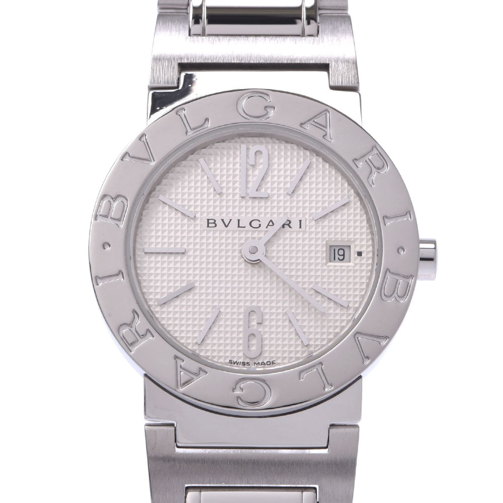 BVLGARI ブルガリ ブルガリブルガリ 26 BB26SS レディース SS 腕時計 クオーツ 白文字盤 ABランク 中古 