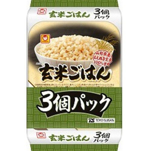 東洋水産 マルちゃん 玄米１００％の玄米ごはん３Ｐ １６０ｇＸ３