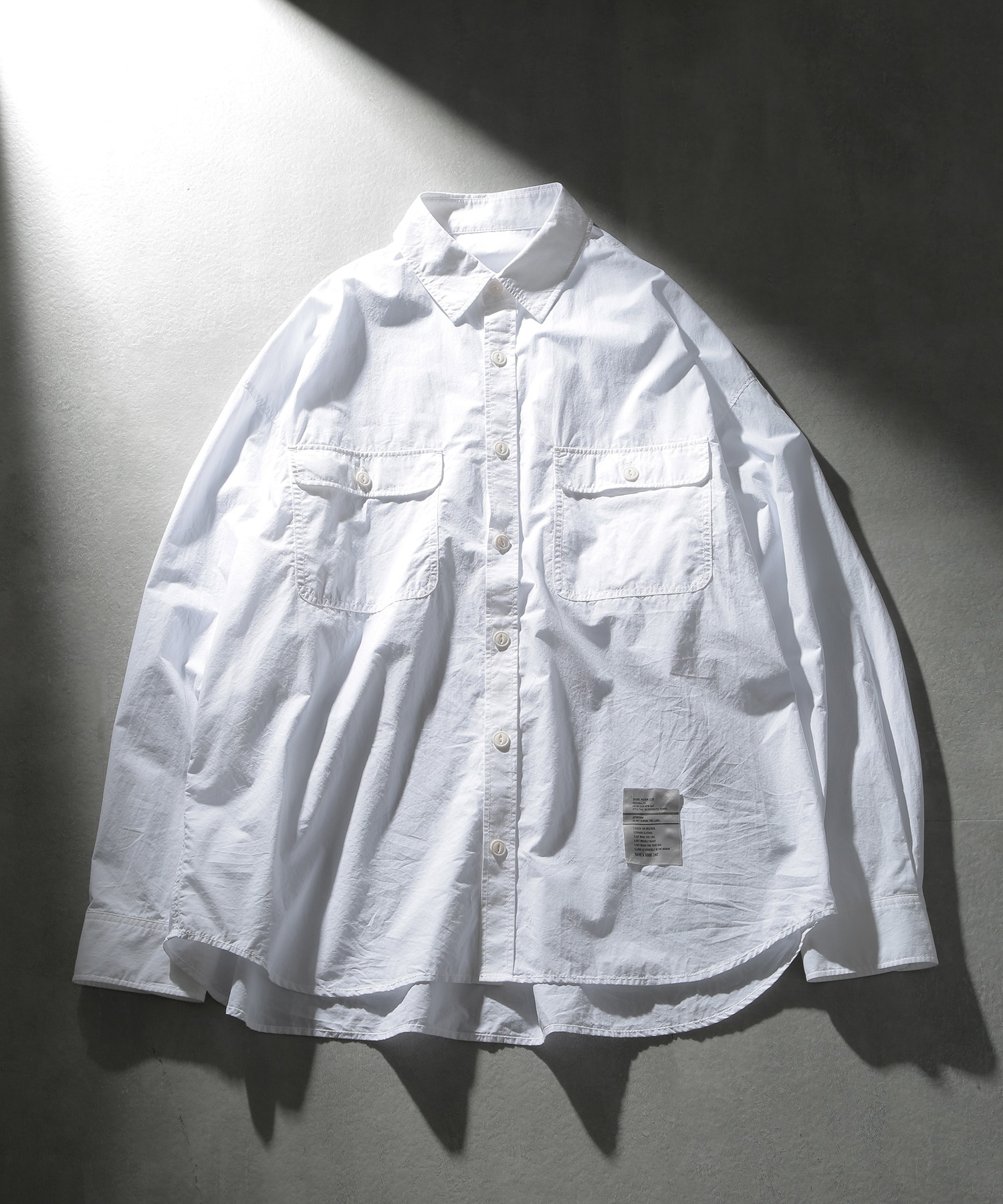 MAISON CLUB/【MAISON CLUB】U.S.NAVY Big Shirt ビッグワー･･･