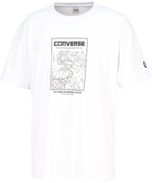 CONVERSE コンバース バスケット プリントTシャツ 半袖 トップス バスケ バスケット