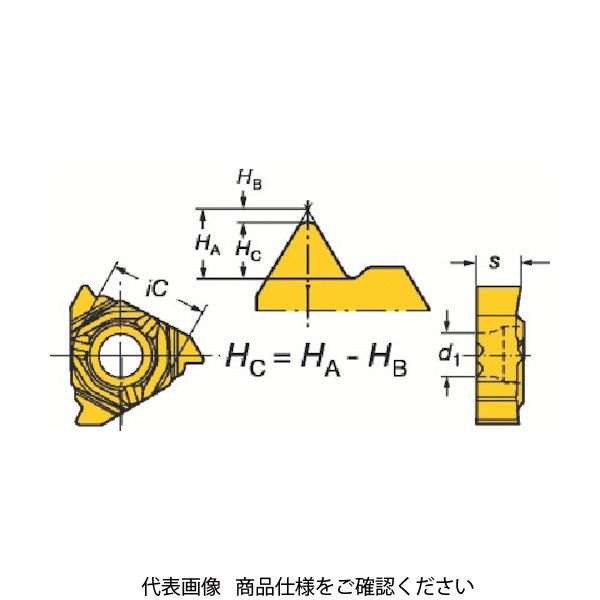 サンドビック (SANDVIK) コロスレッド266 ねじ切りチップ