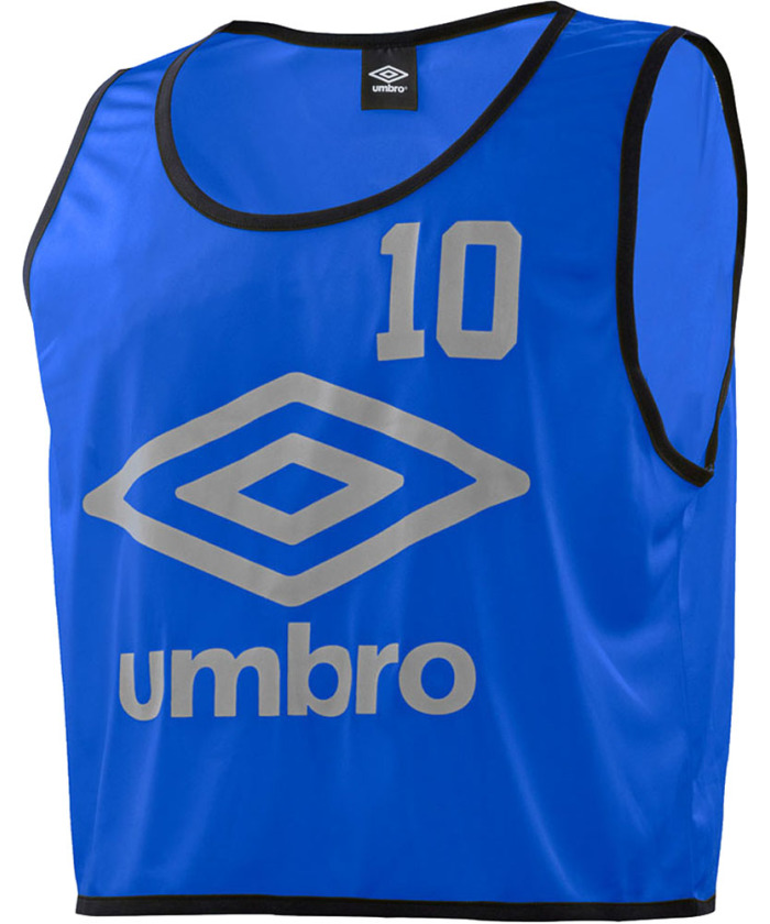 アンブロ/UMBRO アンブロ サッカー ストロングビブス 10枚入り 背番号2～11 フットボー･･･