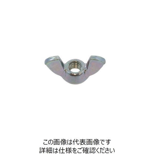 ファスニング J 3カーB 鉄 冷間蝶ナット（Hタイプ） M6 N00001300060000004 1箱（450個）（直送品）