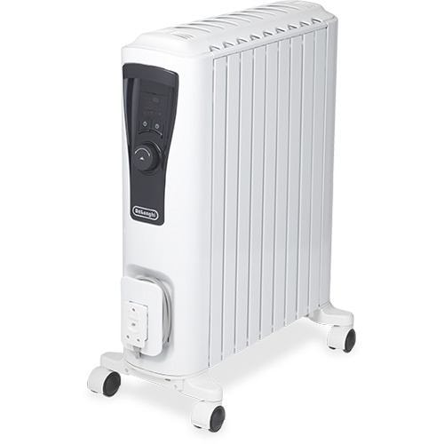 オイルヒーター デロンギ 10畳 RHJ65L0915 ユニカルド オイルヒーター 1500W 10～13畳 ピュアホワイト＋ブラック