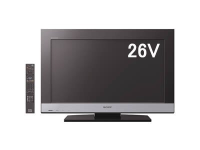 SONY 26V型 液晶テレビ ブラック BRAVIA KDL-26EX300/B【中古品】