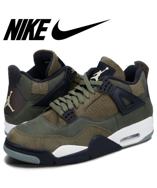 NIKE AIR JORDAN 4 RETRO SE CRAFT ナイキ エアジョーダン4 レトロ SE クラフト スニーカー メンズ オリーブ FB9927