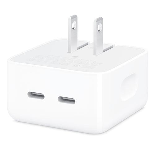 アップル Apple MW2H3AM/A デュアルUSB-Cポート搭載35Wコンパクト電源アダプタ