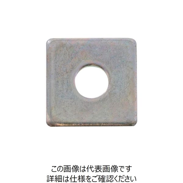 SUNCO クロメート角座金(小形角(1/4)M6X17X1.2(800個入) W0-00-0501-0060-0000-02 1箱(800個)（直送品）