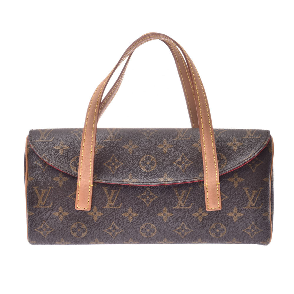 LOUIS VUITTON ルイヴィトン モノグラム ソナチネ ブラウン M51902 レディース モノグラムキャンバス ハンドバッグ ABランク 中古 