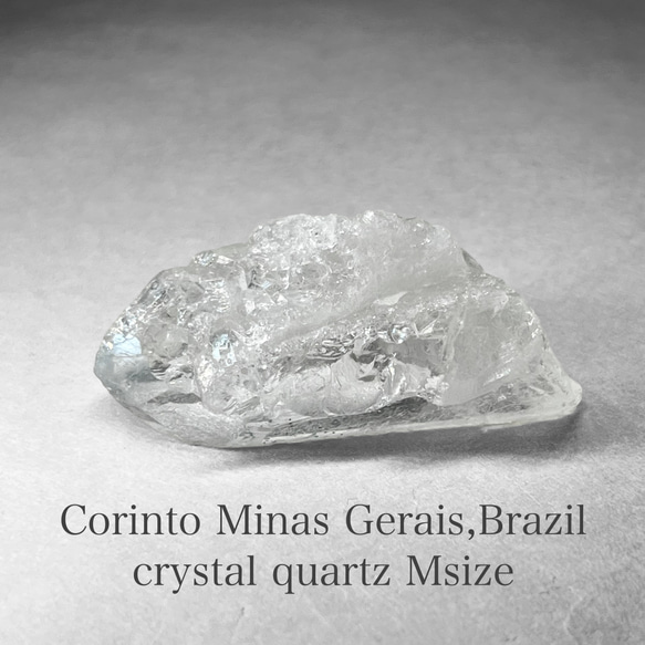 Corinto crystal：self healed /ミナスジェライス州コリント産水晶M - 24：セルフヒールド