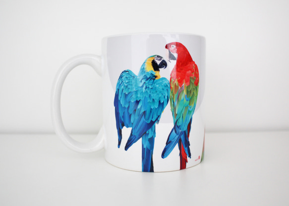 マグカップ「Macaw & Macaw」