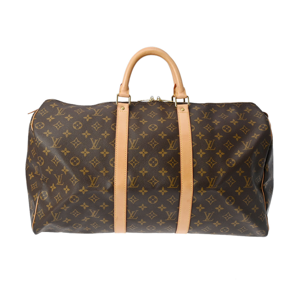 LOUIS VUITTON ルイヴィトン モノグラム キーポル 50 ブラウン M41426 ユニセックス モノグラムキャンバス ボストンバッグ Bランク 中古 