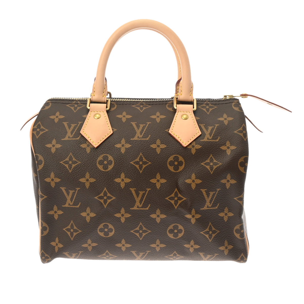 LOUIS VUITTON ルイヴィトン モノグラム スピーディ 25 ブラウン M41109 レディース モノグラムキャンバス ハンドバッグ 未使用 