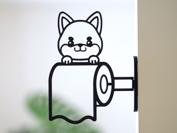 柴犬　トイレサイン