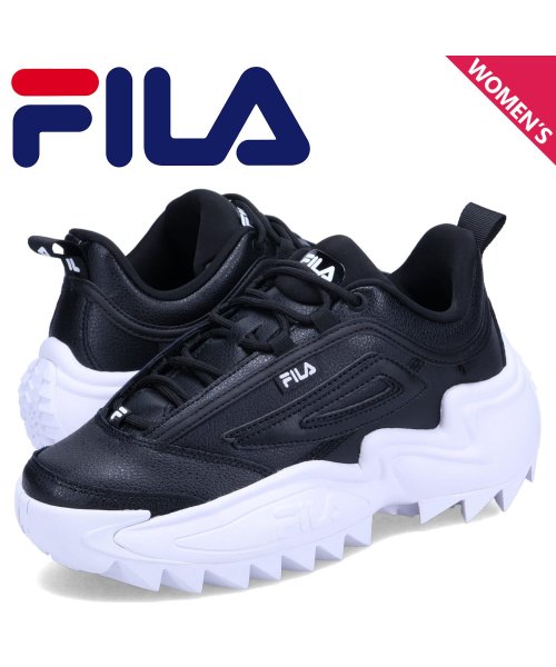 FILA フィラ スニーカー ツイスター レディース 厚底 TWISTER ブラック 黒 5XM02294