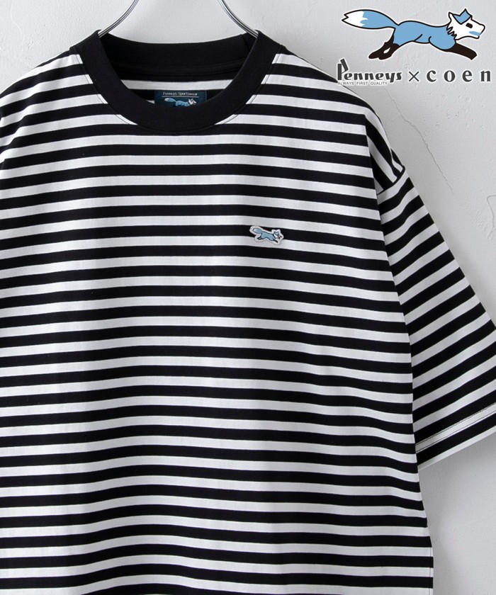 coen/Penneys（ぺニーズ）別注クルーネックTシャツ（WEB限定カラー）