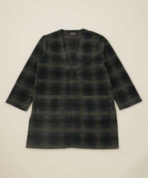 PENDLETON/別注 Switching V neck Cardigan