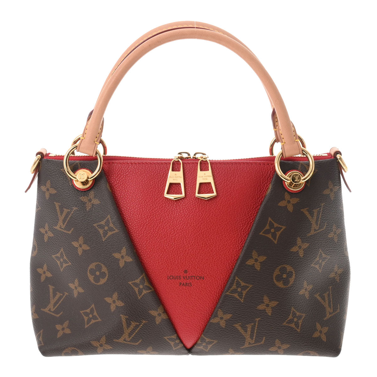 LOUIS VUITTON ルイヴィトン モノグラム Vトート BB 2WAY スリーズ M43966 レディース ハンドバッグ Aランク 中古 