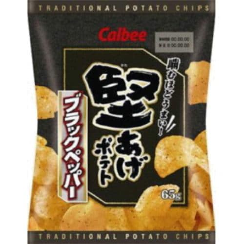 カルビー 堅あげポテト ブラックペッパー 65ｇ