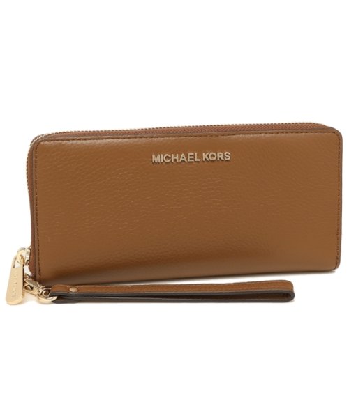 マイケルコース 長財布 アウトレット レディース MICHAEL KORS 35T7GTVE7L LUGGAGE ブラウン