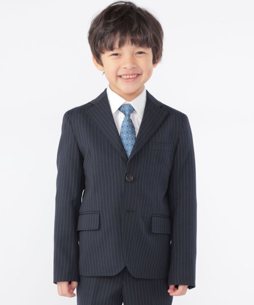 SHIPS KIDS:ストライプ ジャケット(100～130cm)【OCCASION COLLECTION】