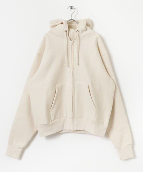 CAMBER　CROSS KNIT ZIPPER HOODED