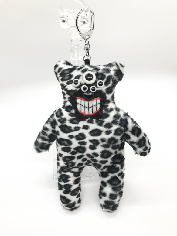 【9月下旬発送予定】KOKEHI375 ”Spider Bear Plush Key Chain” [leopard]