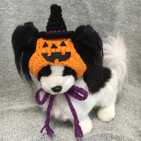 ハロウィン❤️カボチャの帽子❤️小型犬用帽子・猫用帽子