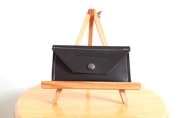 Easy Easy Wallet L Dark Brown