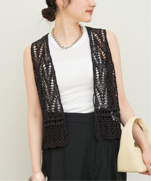 crochet gilet ベスト