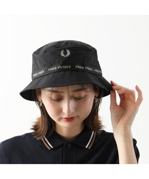 FRED PERRY バケットハット BRANDED TAPED BUCKET HAT HW7666