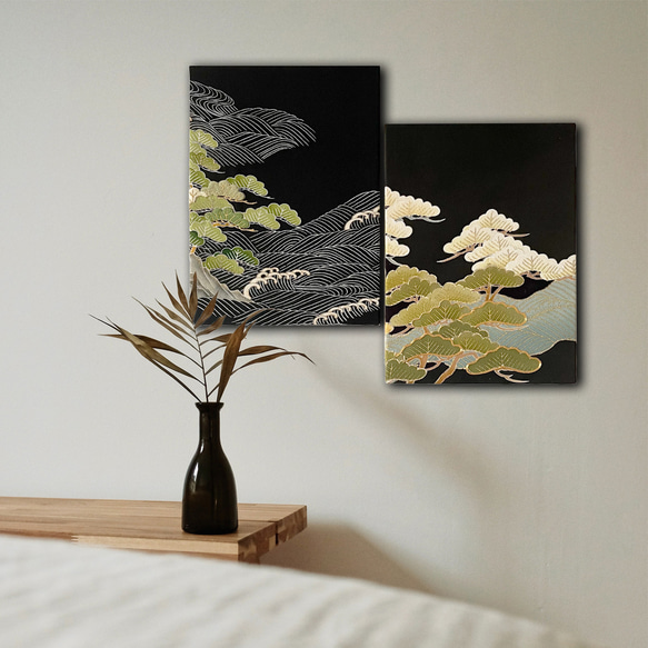 Ocean of Pines (set of 2)