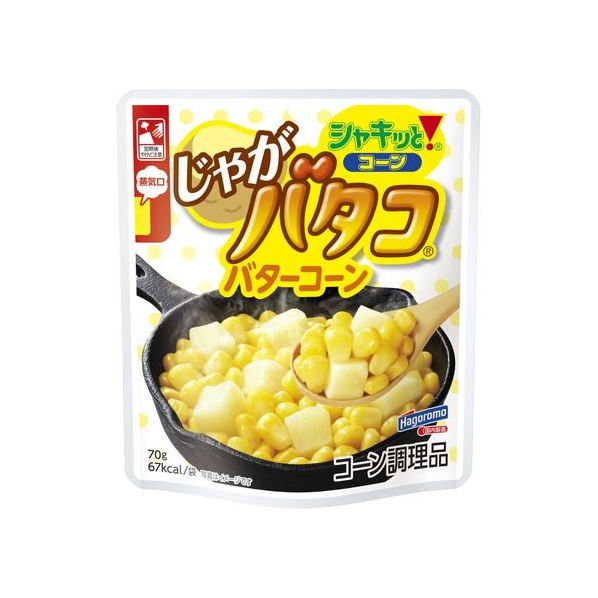 はごろもフーズ シャキッとコーン じゃがバタコ 70g FCU9369-2504