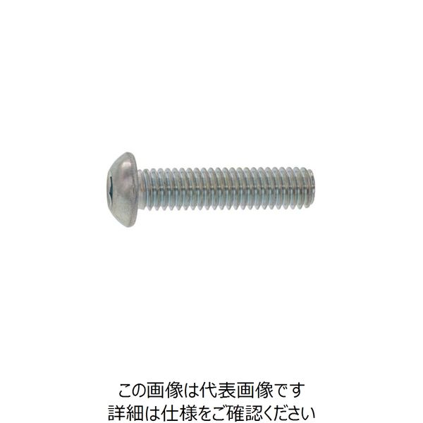 SUNCO クローム ボタンCAP（アンスコ 5×10 （1000本入） A0-00-100A-0050-0100-06 247-5406（直送品）