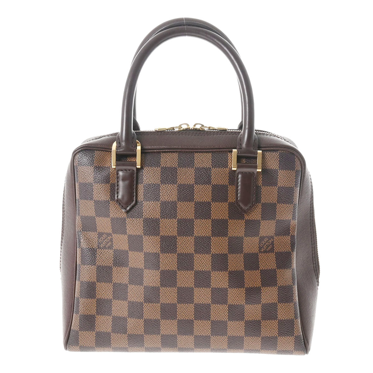 LOUIS VUITTON ルイヴィトン ダミエ ブレラ ブラウン N51150 レディース ダミエキャンバス ハンドバッグ ABランク 中古 