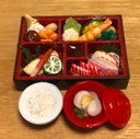 ミニチュアフード　春の松花堂弁当