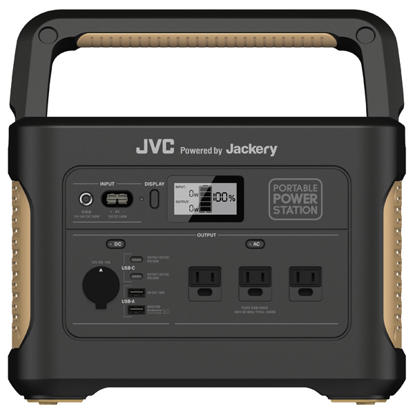 JVCケンウッド ポータブル電源(1,002Wh) BN-RB10-C