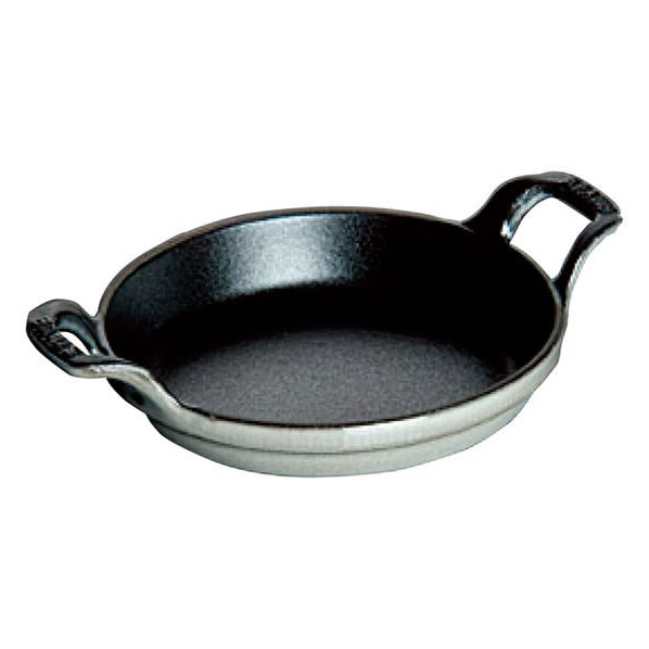 STAUB ストウブ ラウンドスタッカブルディッシュ 20cm グレー 40509-557 FC220LT-6653100