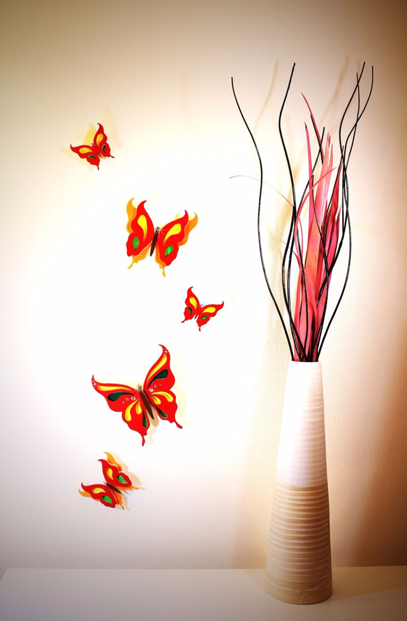 Papillon Rouge～Wall ART～