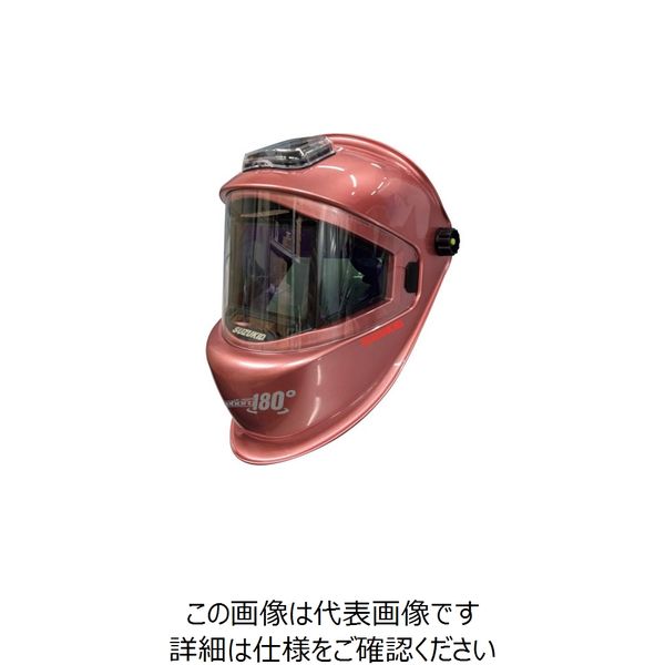 スター電器製造 SUZUKID 液晶式自動遮光溶接面アイボーグ180°ロゼ EB-300PW/R 1個 241-7280（直送品）