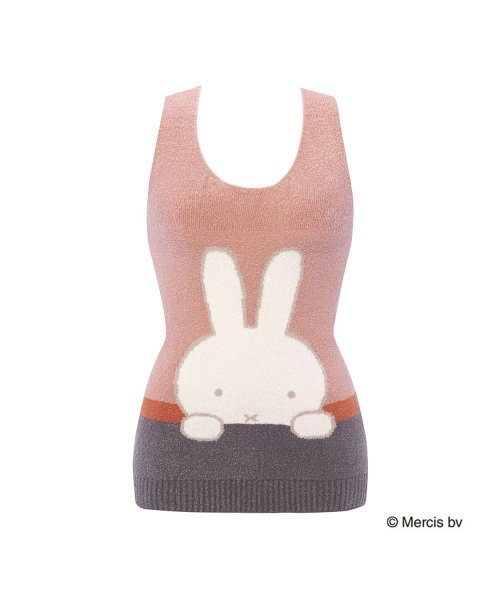 スロギー ミッフィーコラボ あったか インナートップ G062　つかまりmiffy(ピンク)