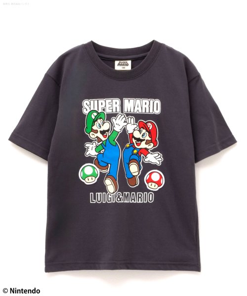 スーパーマリオ プリントTシャツ 22863190