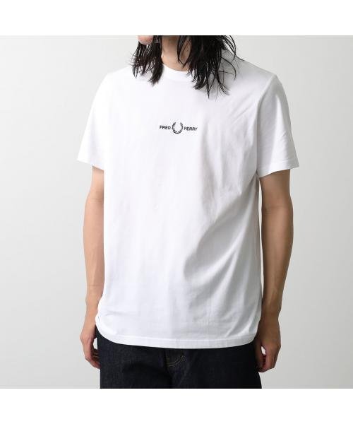 FRED PERRY Tシャツ M4580 EMBROIDERED T－SHIRT